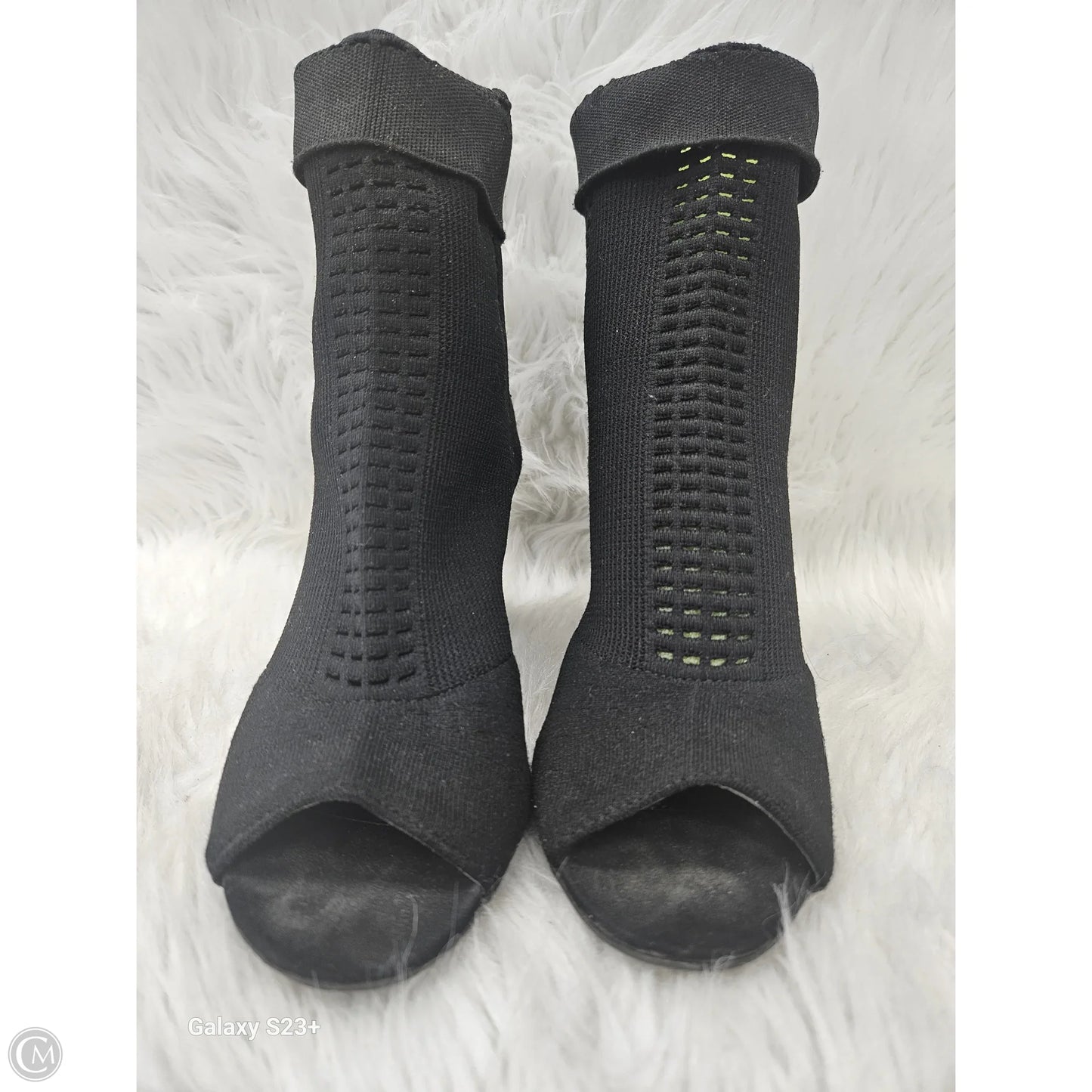 Boots Ankle Heels By Mossimo In Black, Size: 8