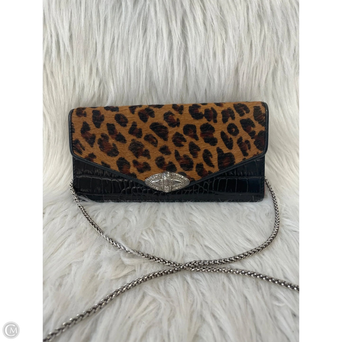 Wallet Leather By Brighton, Size: Large