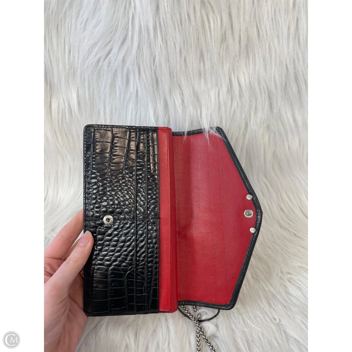 Wallet Leather By Brighton, Size: Large