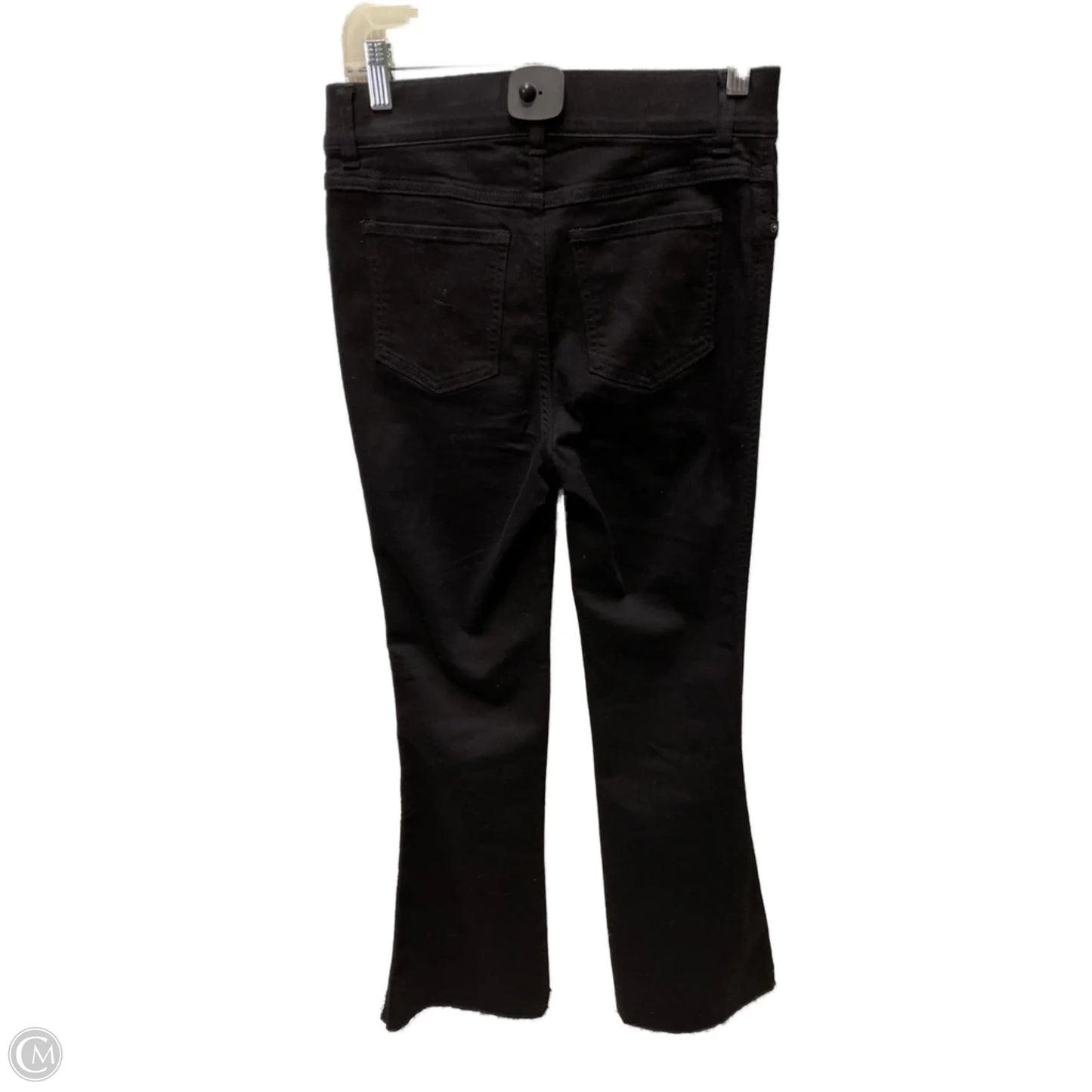 Jeans Boot Cut By Spanx In Black Denim, Size: 4
