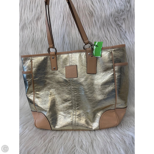 Handbag Designer By Coach, Size: Large