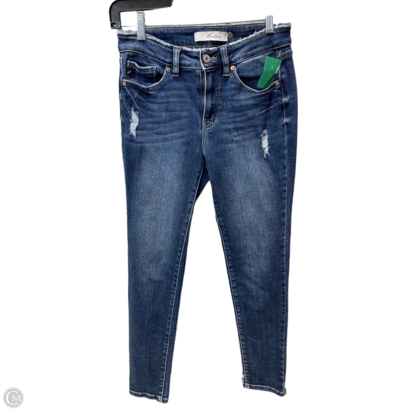 Jeans Skinny By Kancan In Blue Denim, Size: 6
