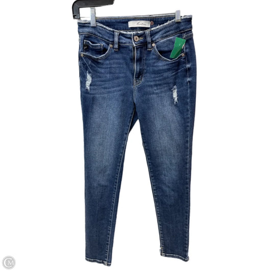 Jeans Skinny By Kancan In Blue Denim, Size: 6