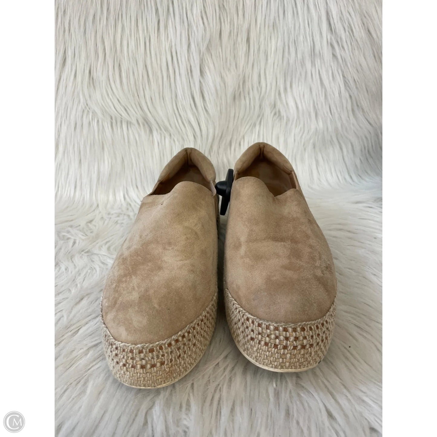 Shoes Heels Platform By Vince In Tan, Size: 8.5