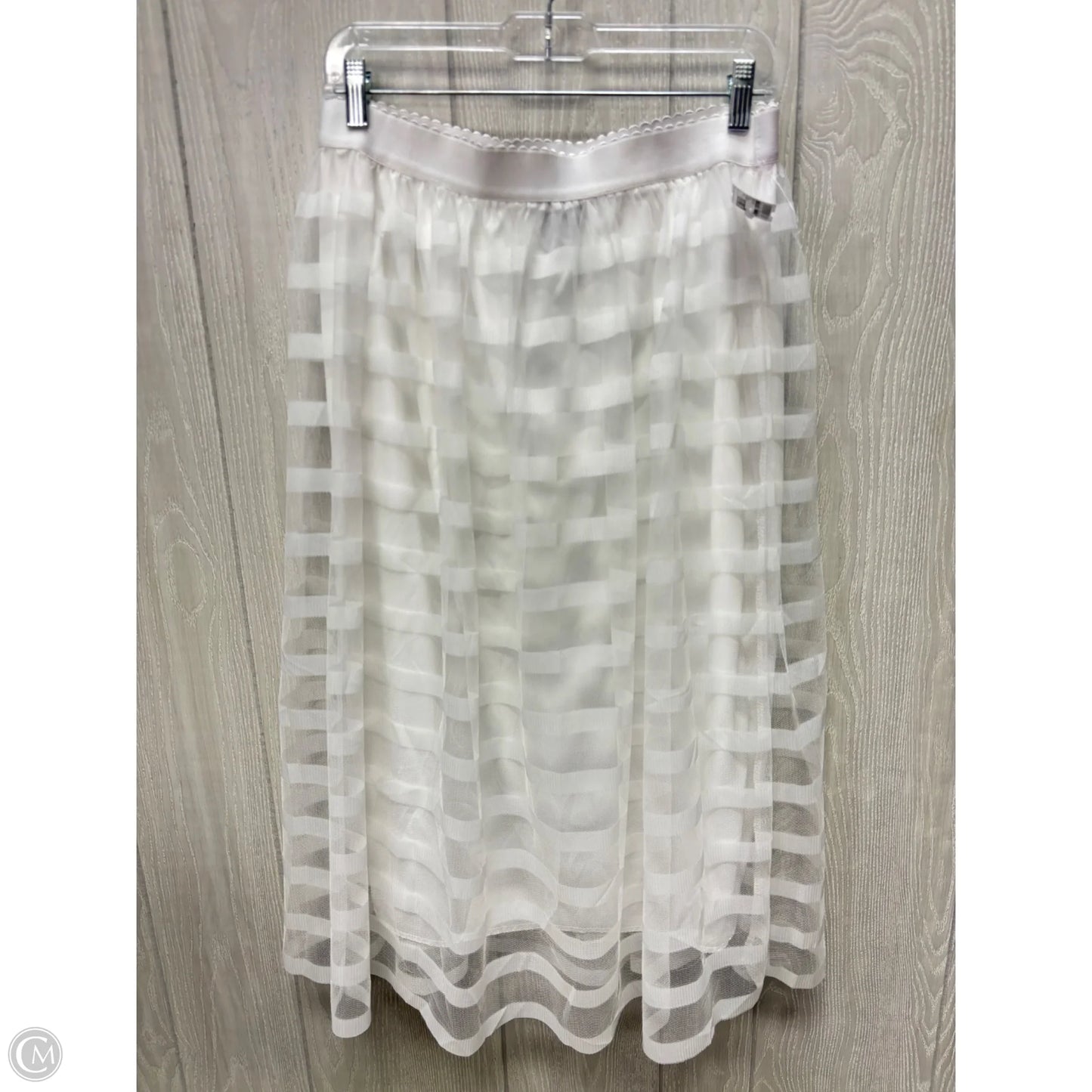 Skirt Midi By METROWEAR In White, Size: 12