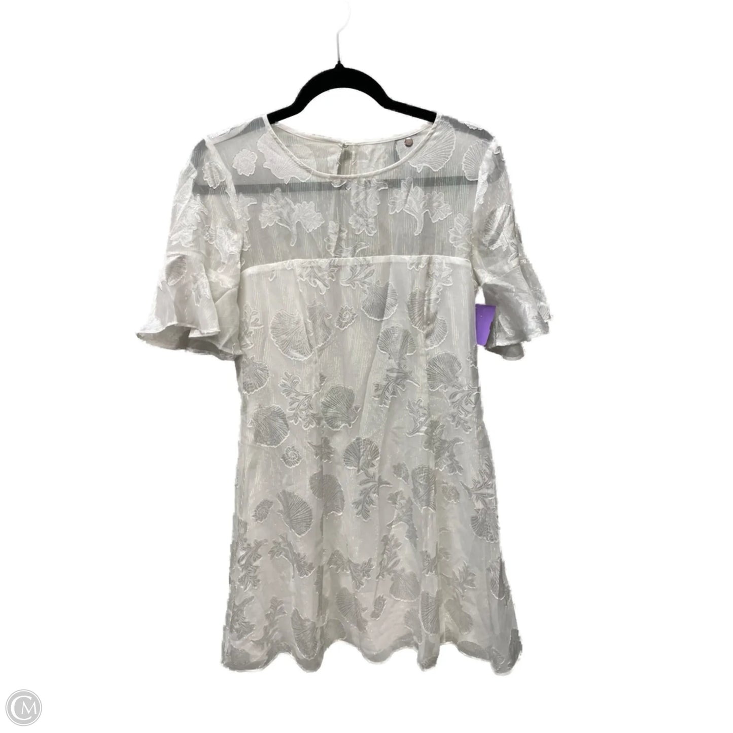 Dress Casual Short By Lulu In Ivory, Size: S