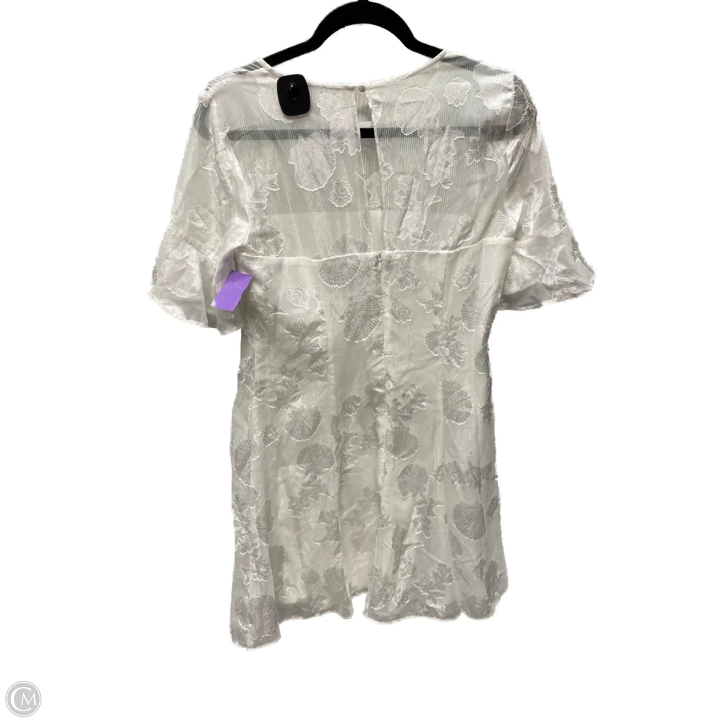 Dress Casual Short By Lulu In Ivory, Size: S