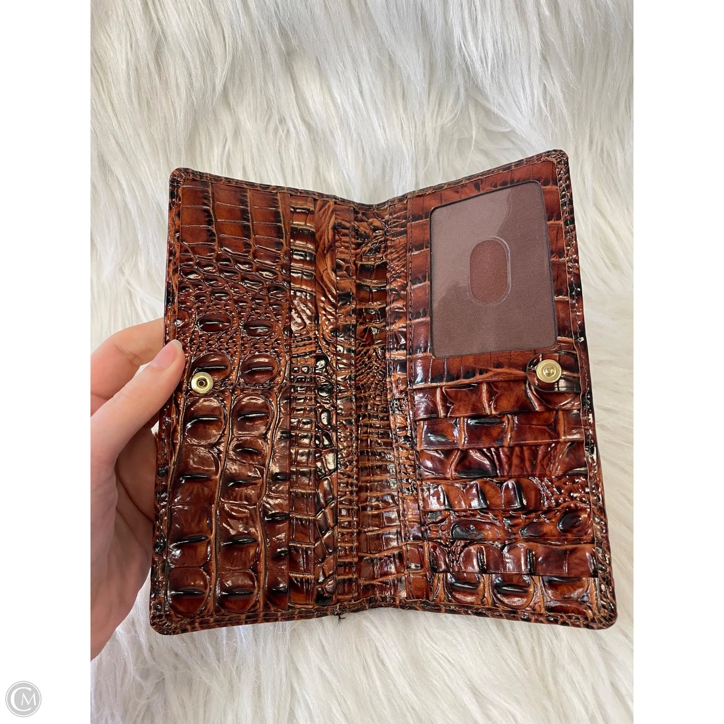 Wallet Designer By Brahmin, Size: Medium