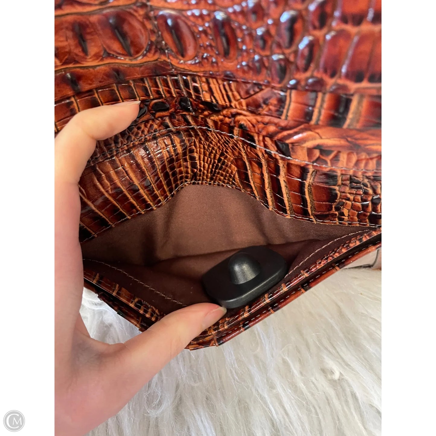 Wallet Designer By Brahmin, Size: Medium