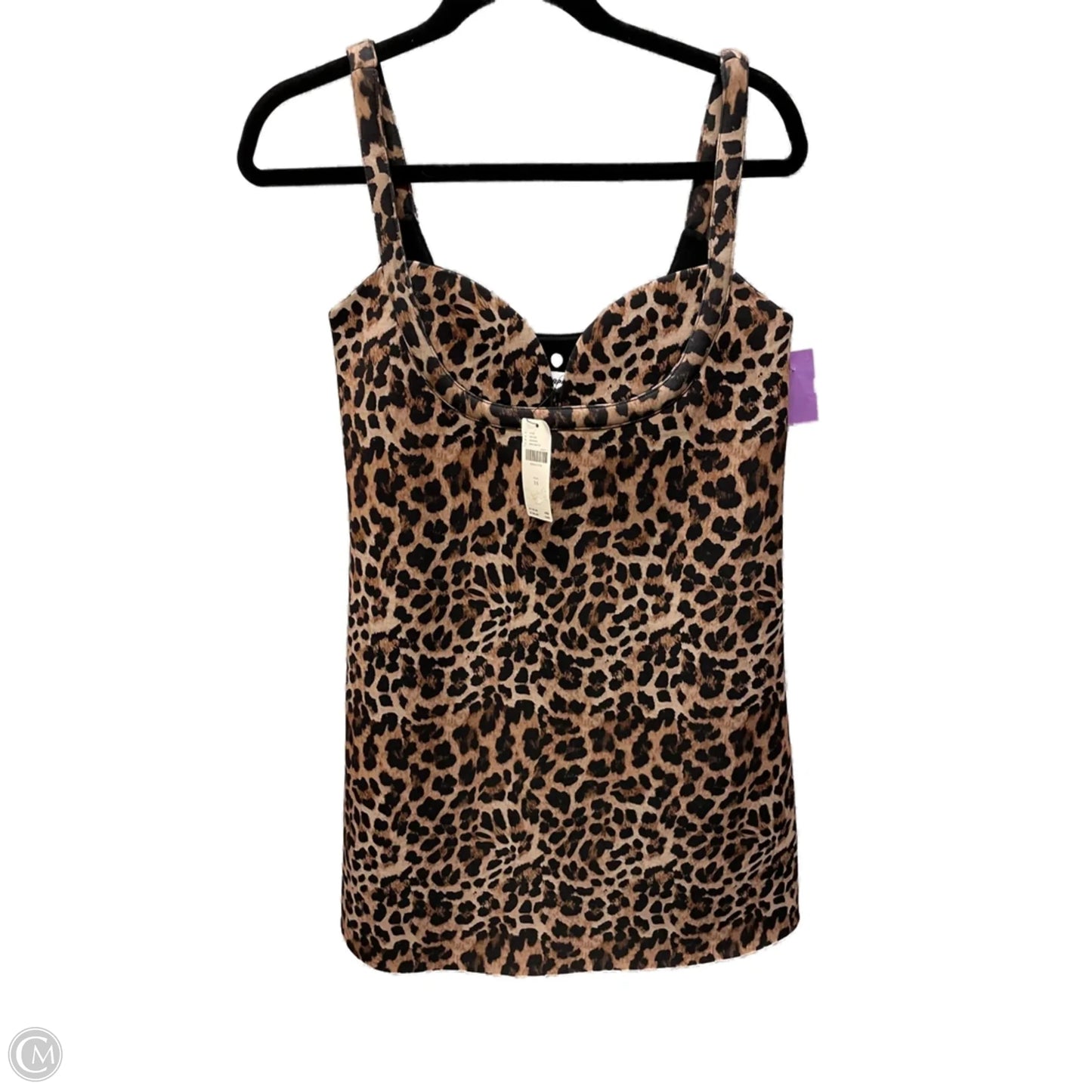 Dress Party Short By Anthropologie In Animal Print, Size: Xs