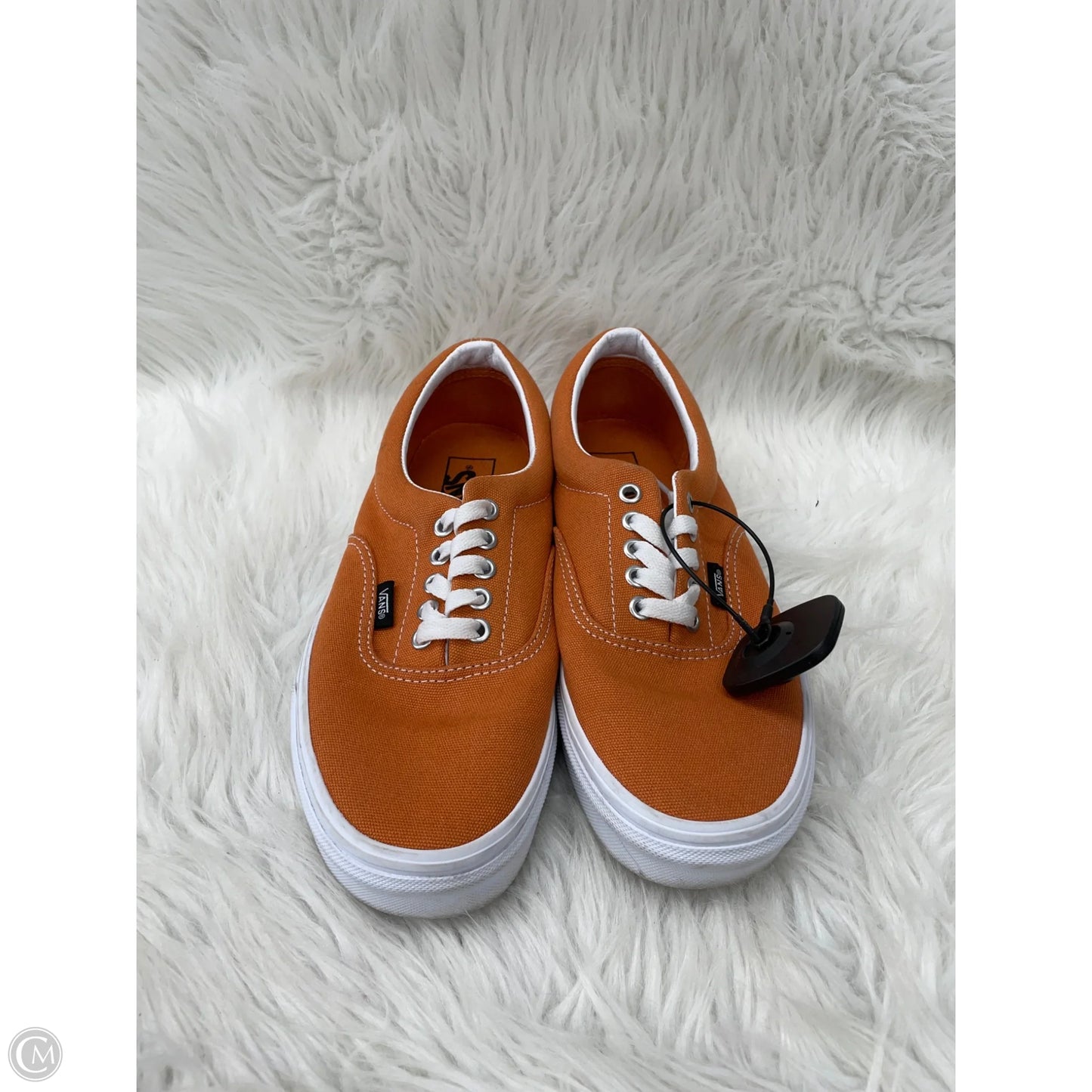 Shoes Sneakers By Vans In Orange, Size: 9
