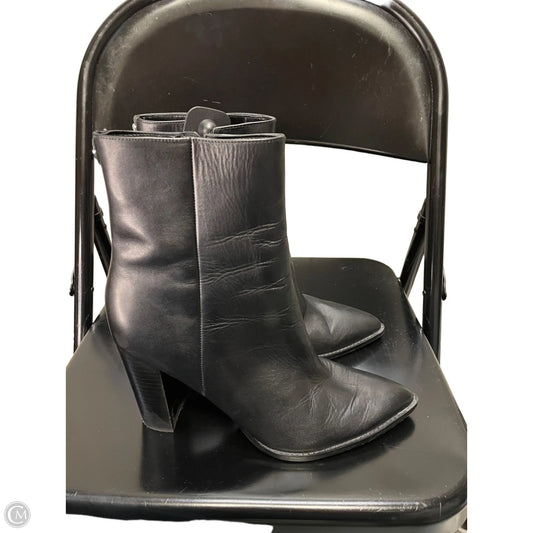 Boots Ankle Heels By Nine West In Black, Size: 10