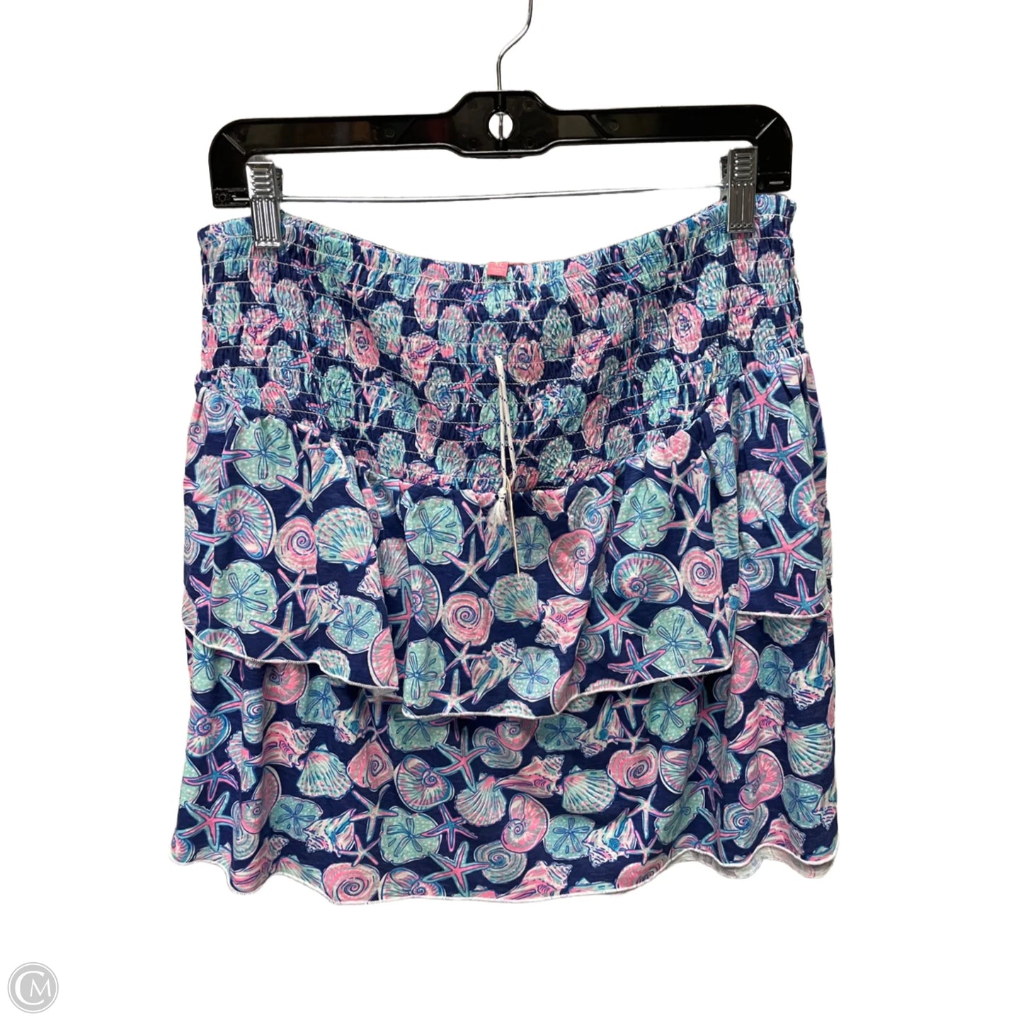Skirt Mini & Short By Simply Southern In Blue & Pink, Size: 16