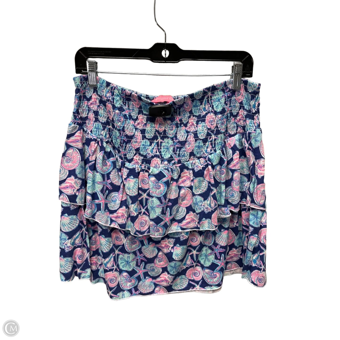 Skirt Mini & Short By Simply Southern In Blue & Pink, Size: 16