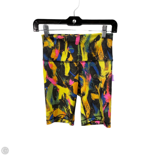 Athletic Shorts By Lululemon In Multi-colored, Size: 6
