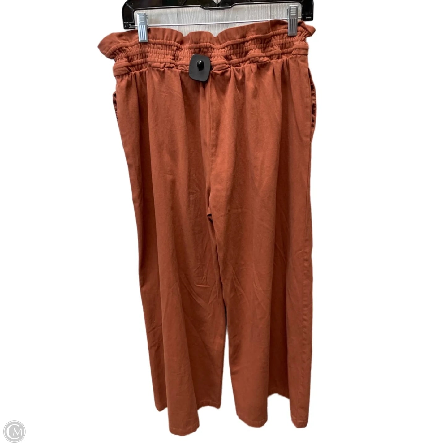 Pants Wide Leg By Entro In Brown, Size: S