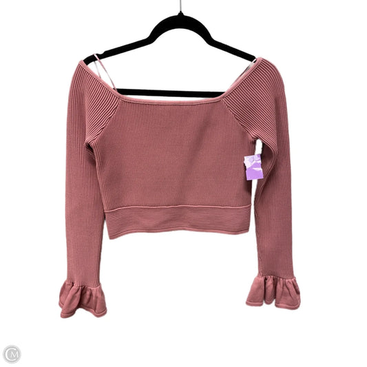 Top Long Sleeve By Gianni Bini In Pink, Size: M