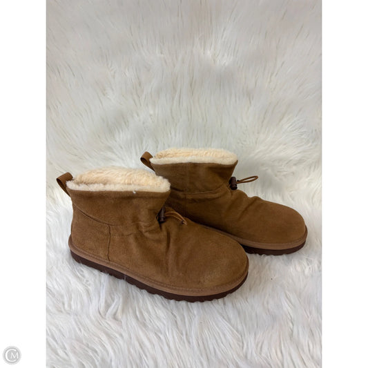 Boots Designer By Ugg In Brown, Size: 8