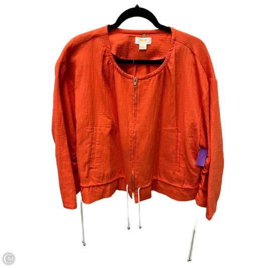 Jacket Other By Maeve In Orange, Size: L