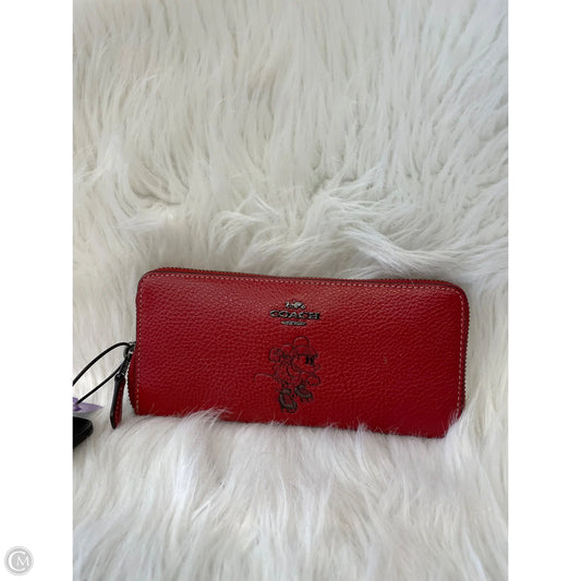 Wallet Designer By Coach, Size: Large