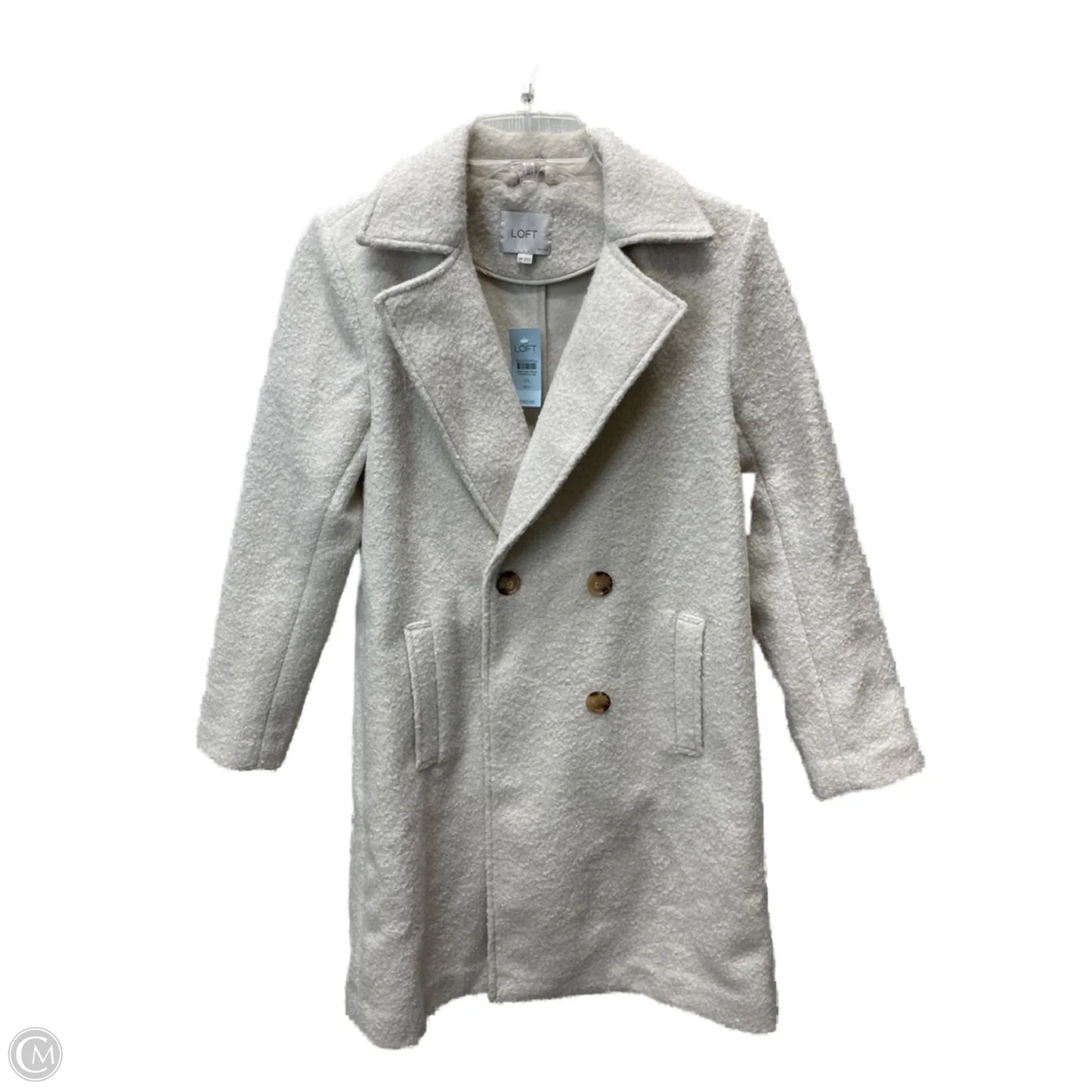 Coat Other By Loft In Beige, Size: Xs