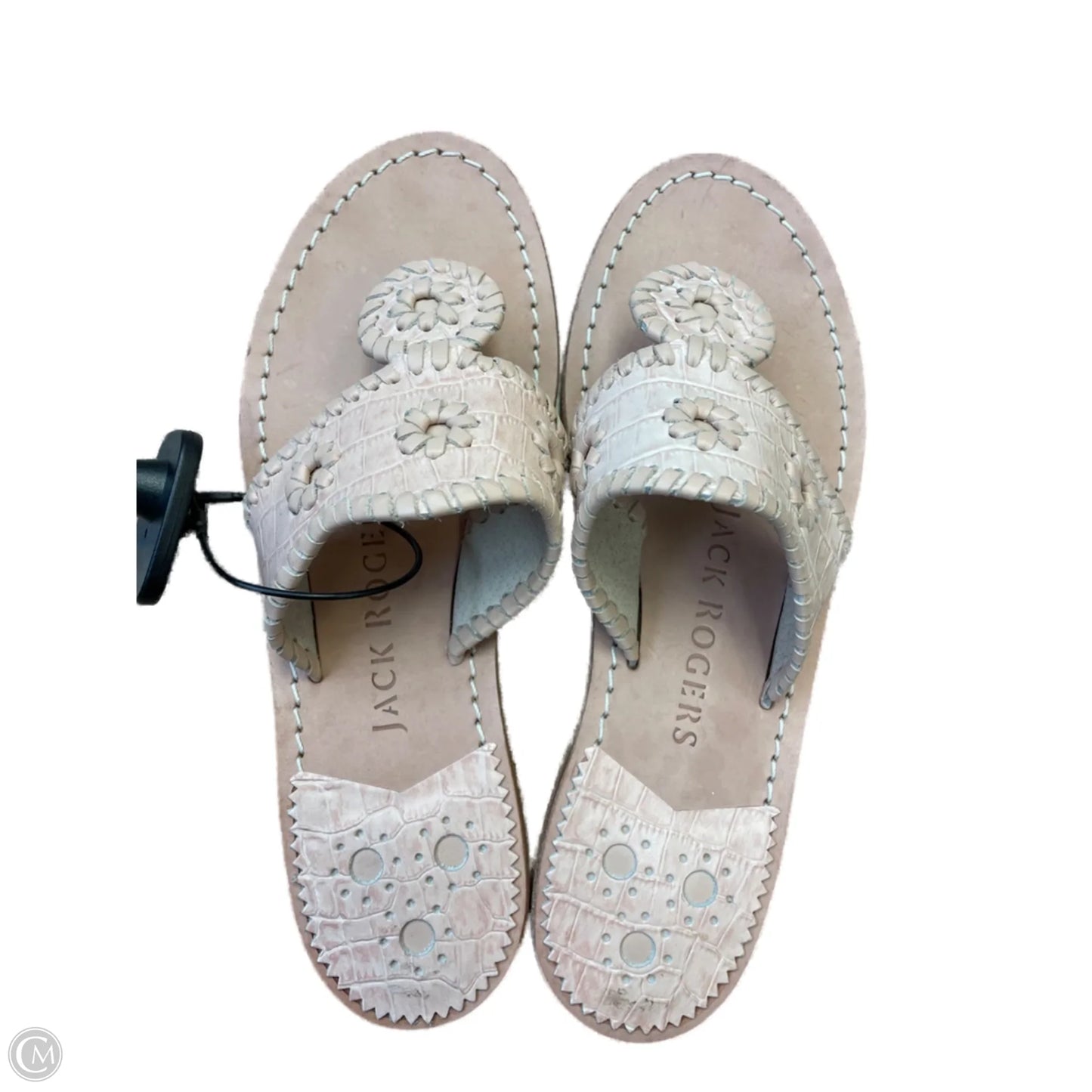 Sandals Flats By Jack Rogers In Tan, Size: 6
