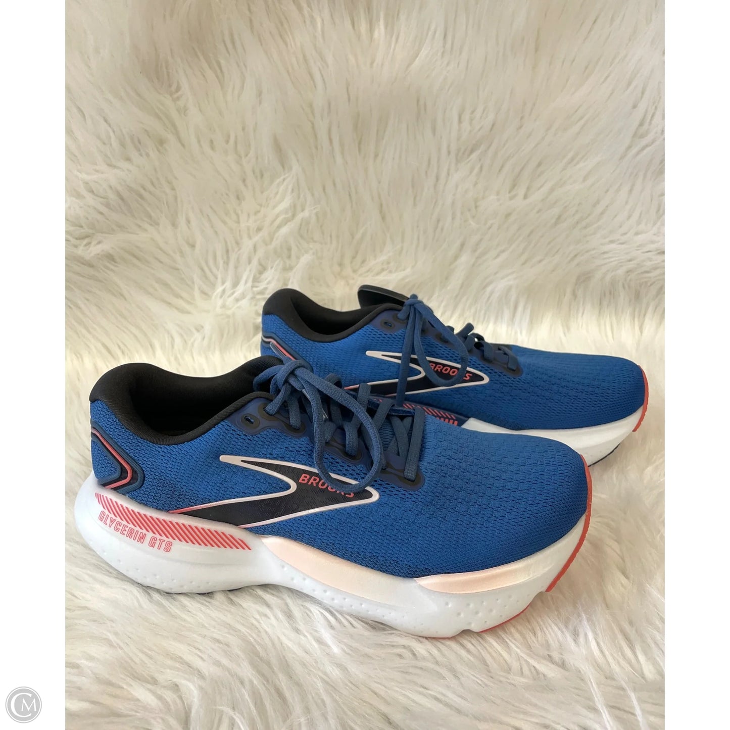 Shoes Athletic By Brooks In Blue, Size: 9