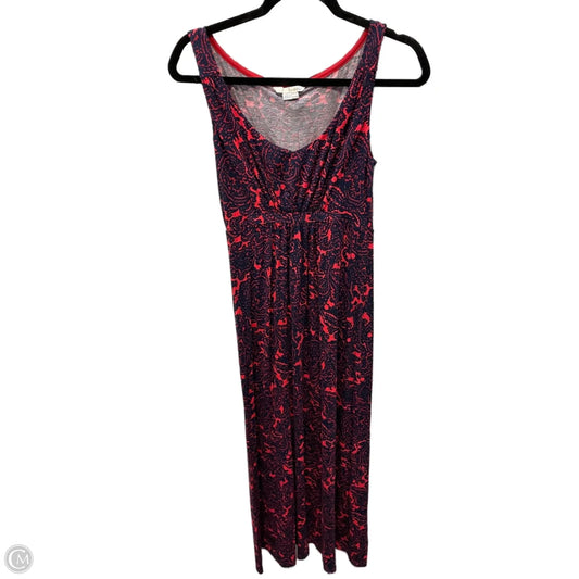 Dress Casual Maxi By Boden In Blue & Pink, Size: S
