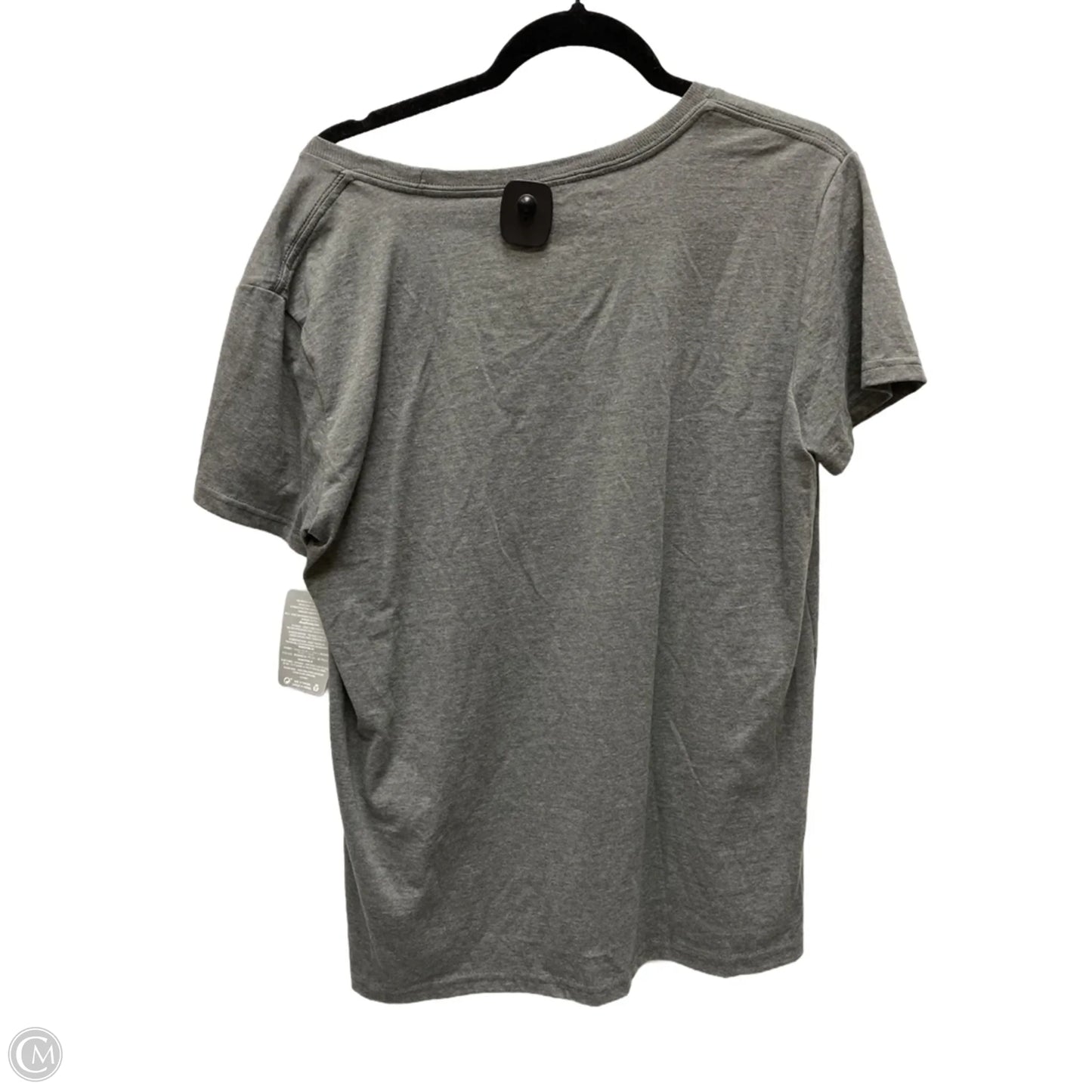Top Short Sleeve By Disney Store In Grey, Size: 1x