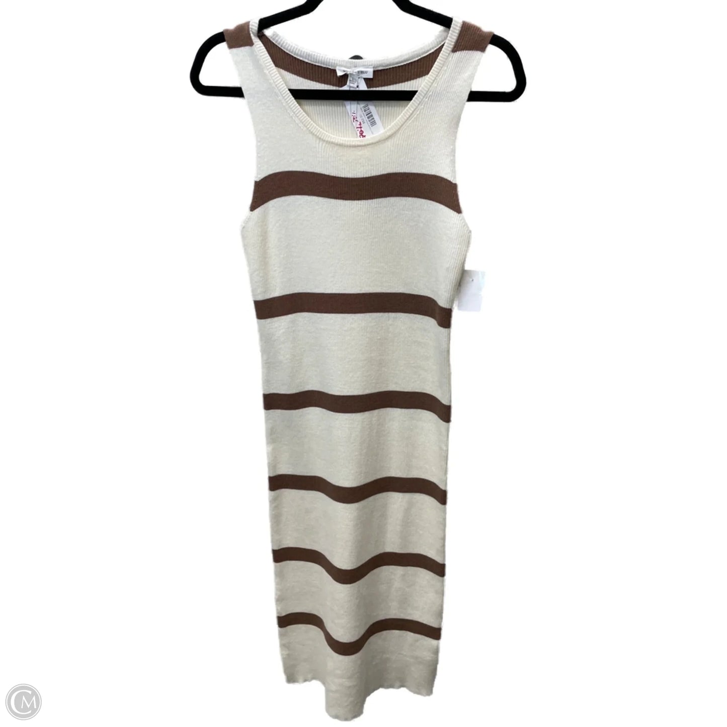 Dress Casual Short By ENDLESS BLU  In Striped Pattern, Size: L
