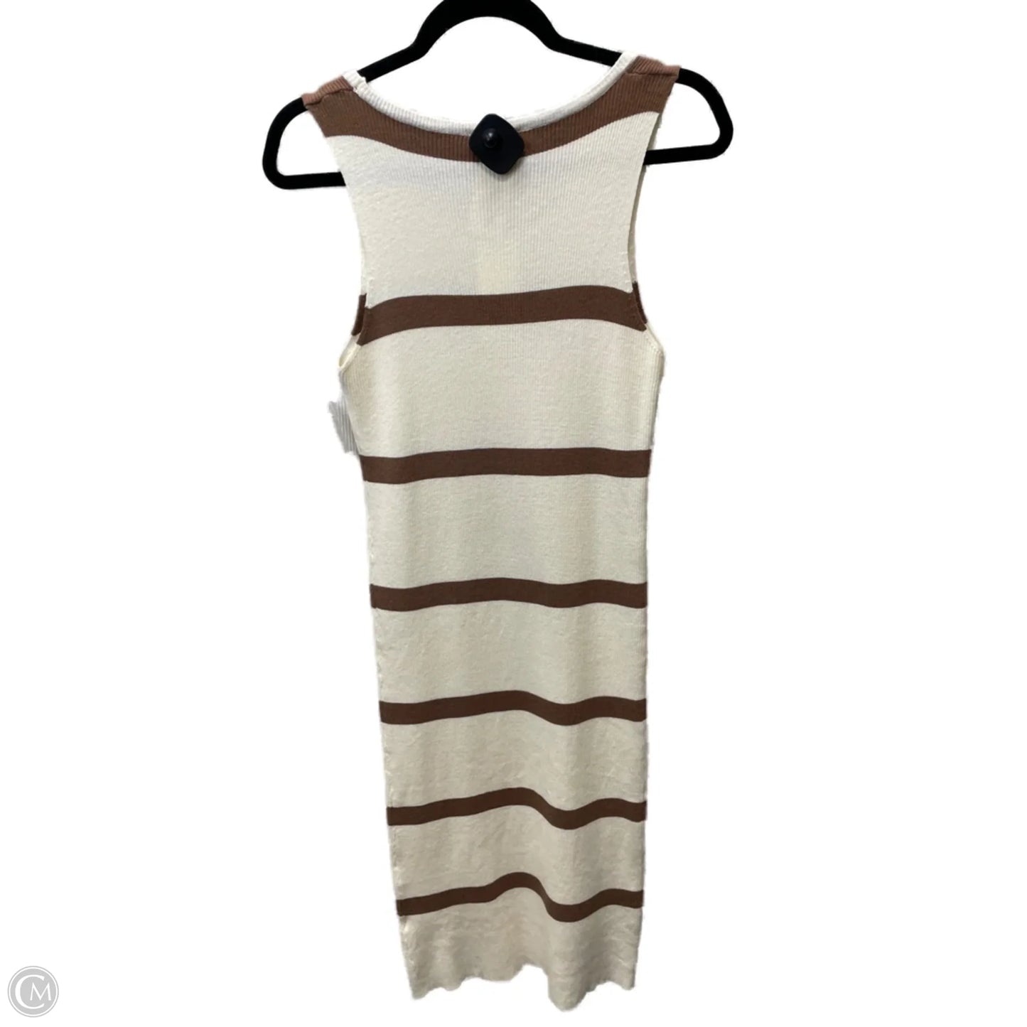 Dress Casual Short By ENDLESS BLU  In Striped Pattern, Size: L