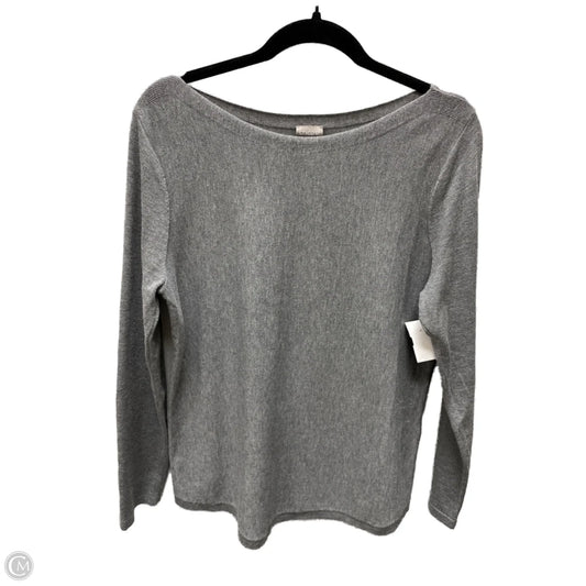 Sweater By Chicos In Grey, Size: S
