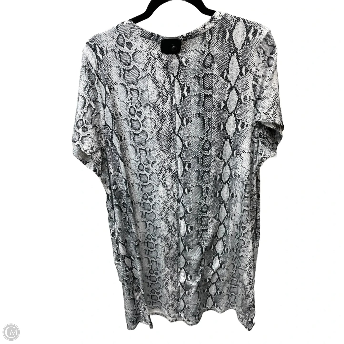 Dress Casual Short By Entro In Snakeskin Print, Size: Xl