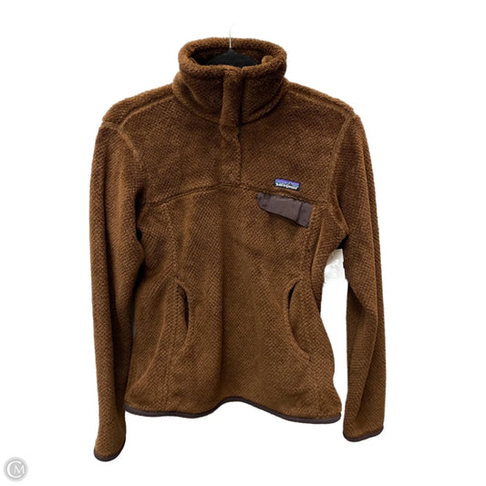 Jacket Faux Fur & Sherpa By Patagonia In Brown, Size: S