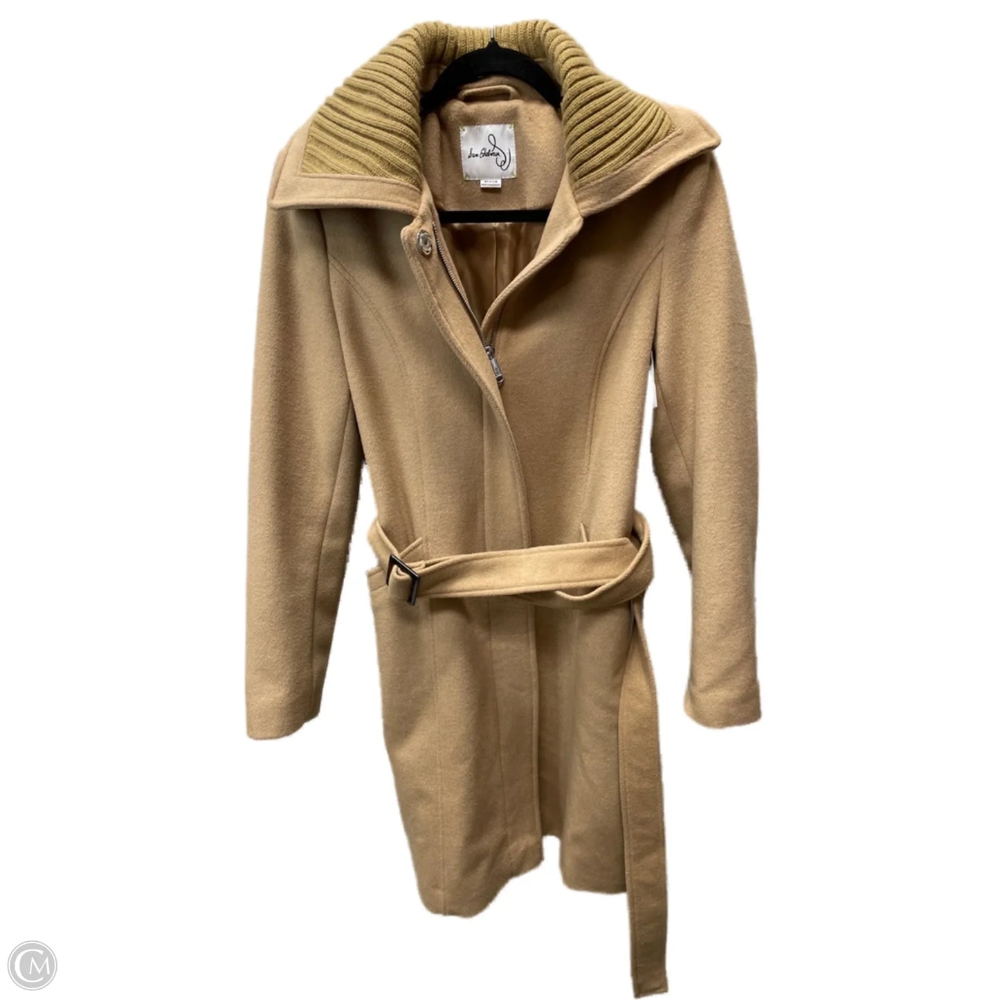 Coat Wool By Sam Edelman In Tan, Size: M