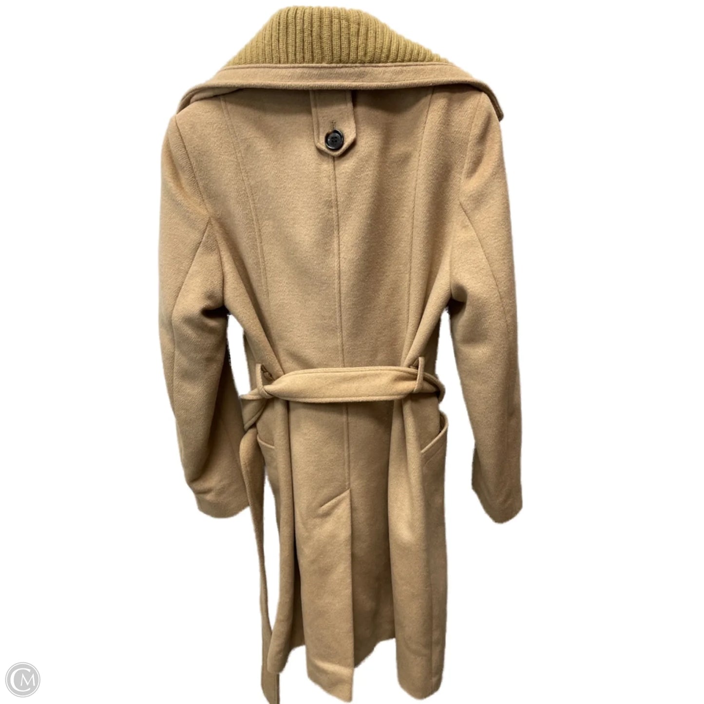 Coat Wool By Sam Edelman In Tan, Size: M