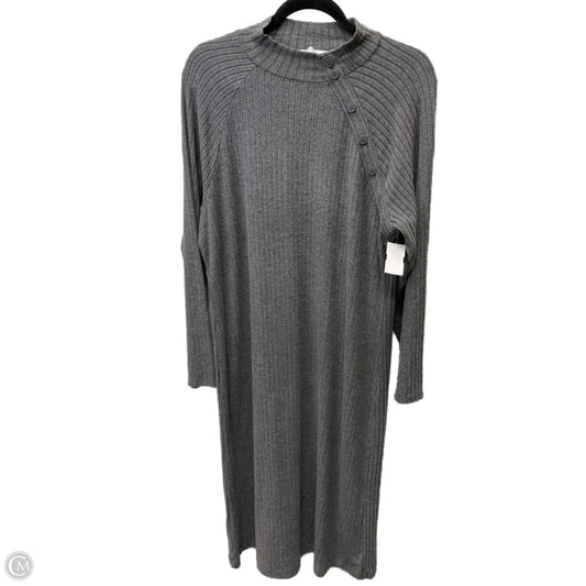 Dress Casual Short By Time And Tru In Grey, Size: Xl