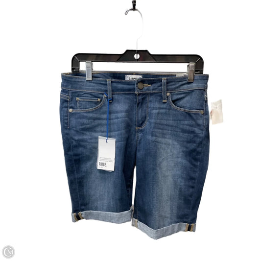 Shorts By Paige In Blue Denim, Size: 4