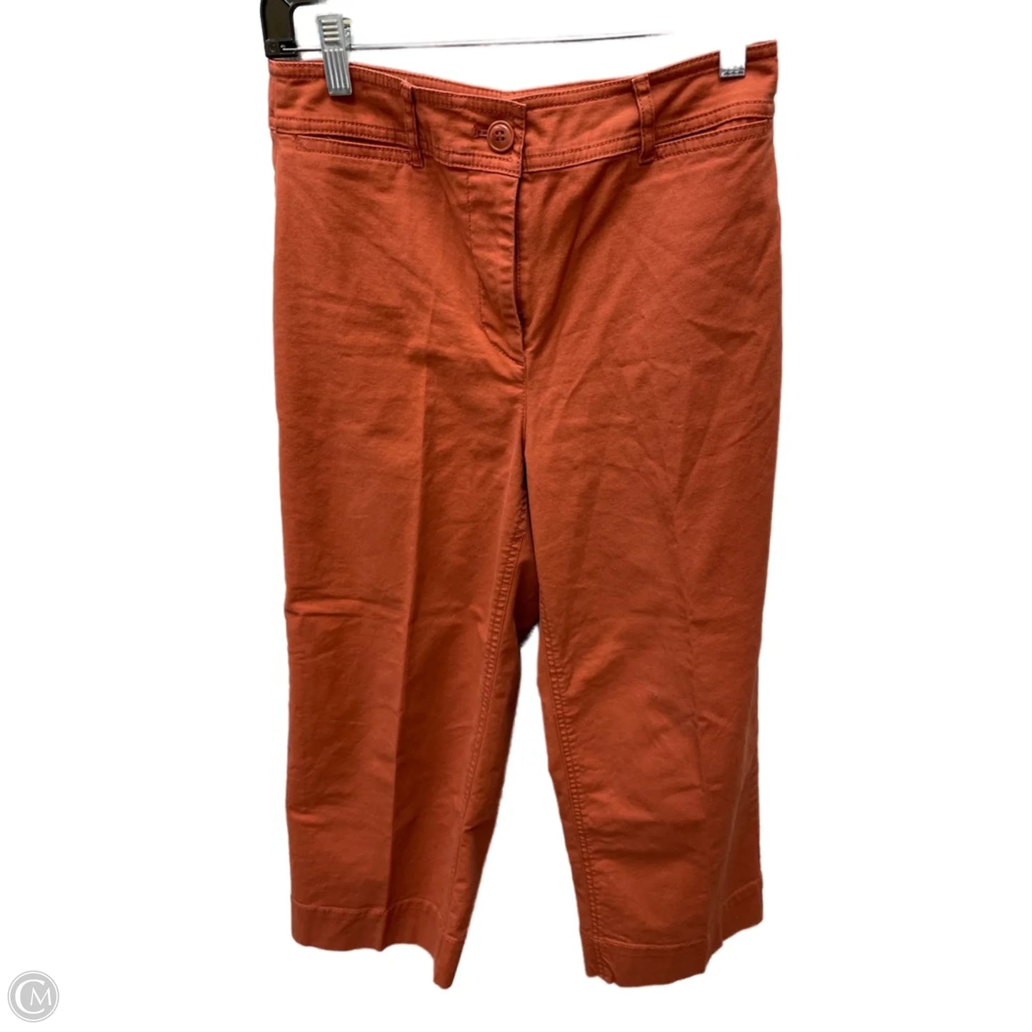 Pants Cropped By Talbots In Orange, Size: 2