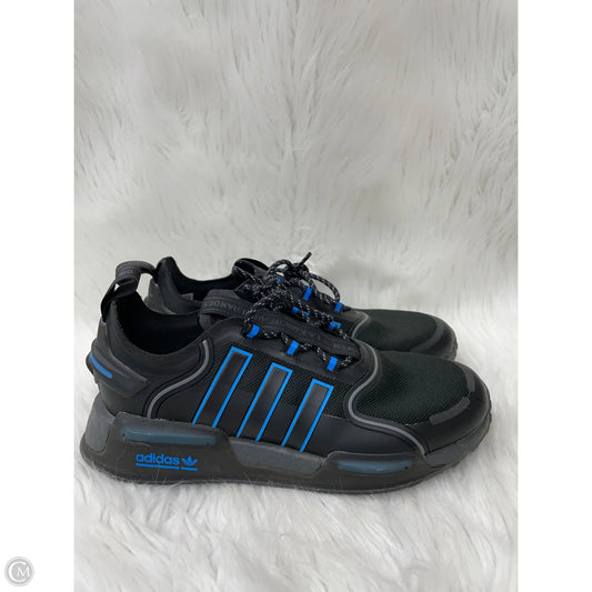 Shoes Athletic By Adidas In Black & Blue, Size: 10.5