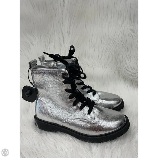Boots Combat By THERE ABOUTS In Silver, Size: 6