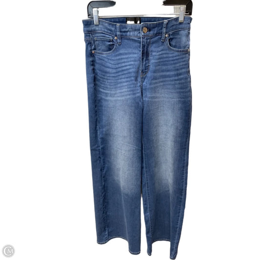 Jeans Wide Leg By White House Black Market In Blue Denim, Size: 4