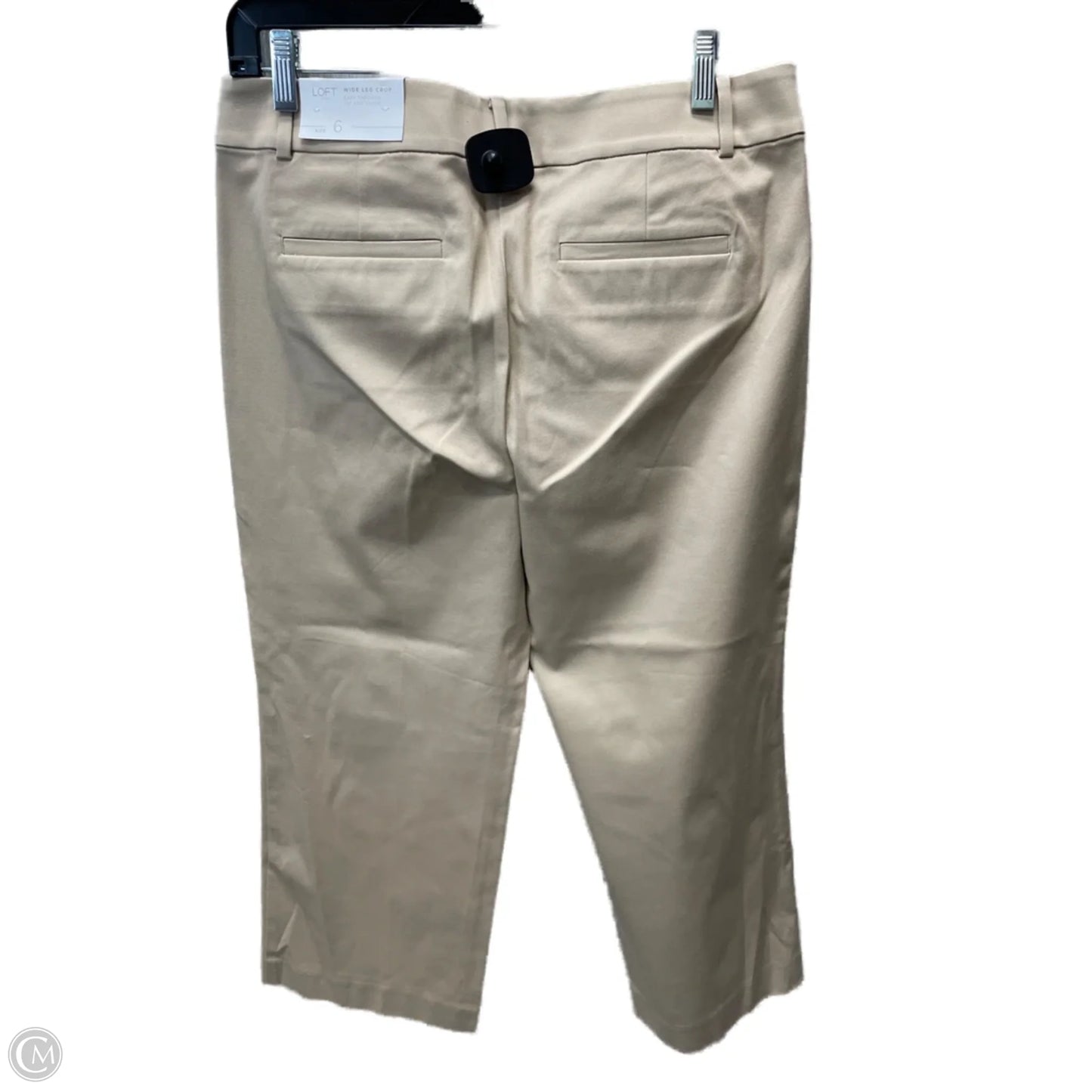 Pants Cropped By Loft In Tan, Size: 6