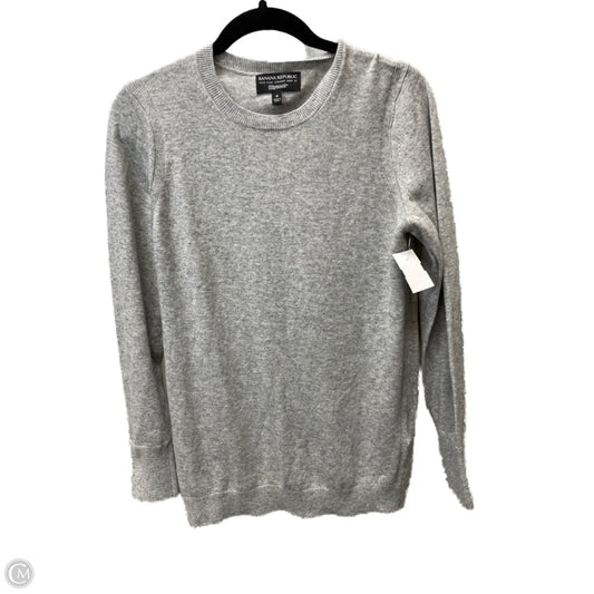 Sweater By Banana Republic In Grey, Size: M