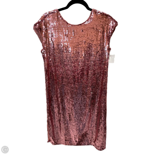 Dress Party Short By Maeve In Rose Gold, Size: S