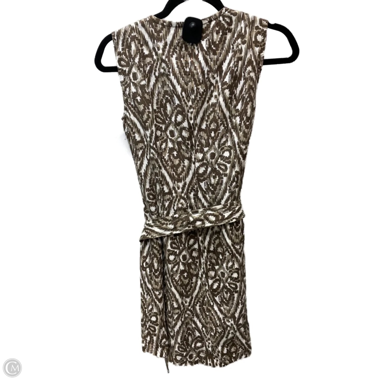 Dress Casual Short By Worth Ny In Cream & Tan, Size: Xs