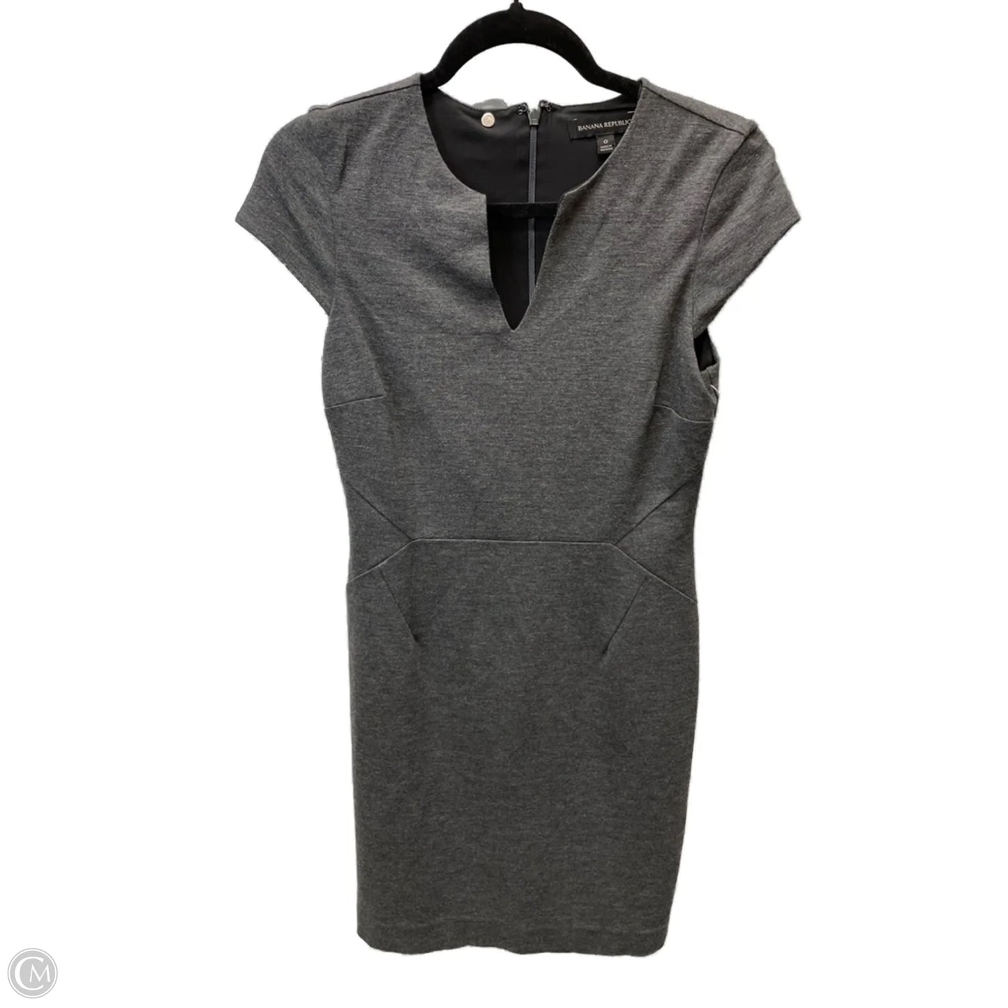 Dress Work By Banana Republic In Grey, Size: Xs