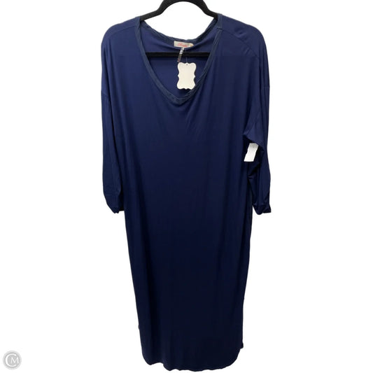 Dress Casual Midi By ROSETTE In Navy, Size: S