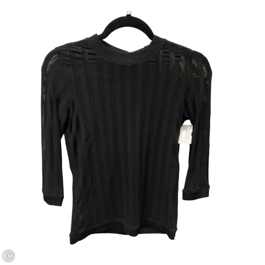 Top Short Sleeve By Worth Ny In Black, Size: Xs