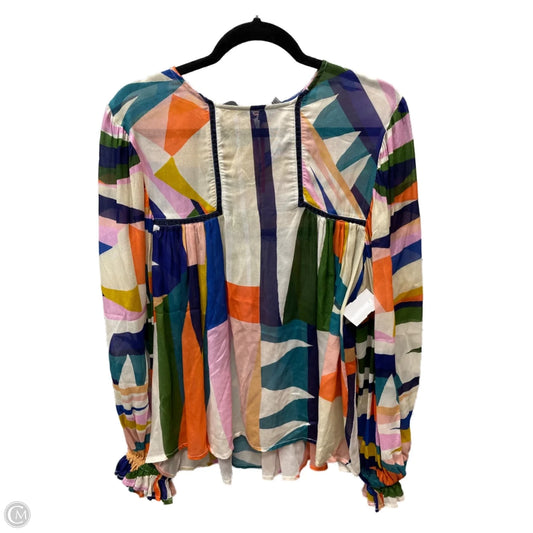 Blouse Long Sleeve By Blank London In Multi-colored, Size: S